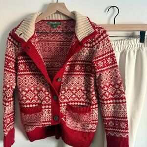 Timeless Lambs Wool Cardigan/ Effortless Layering Piece